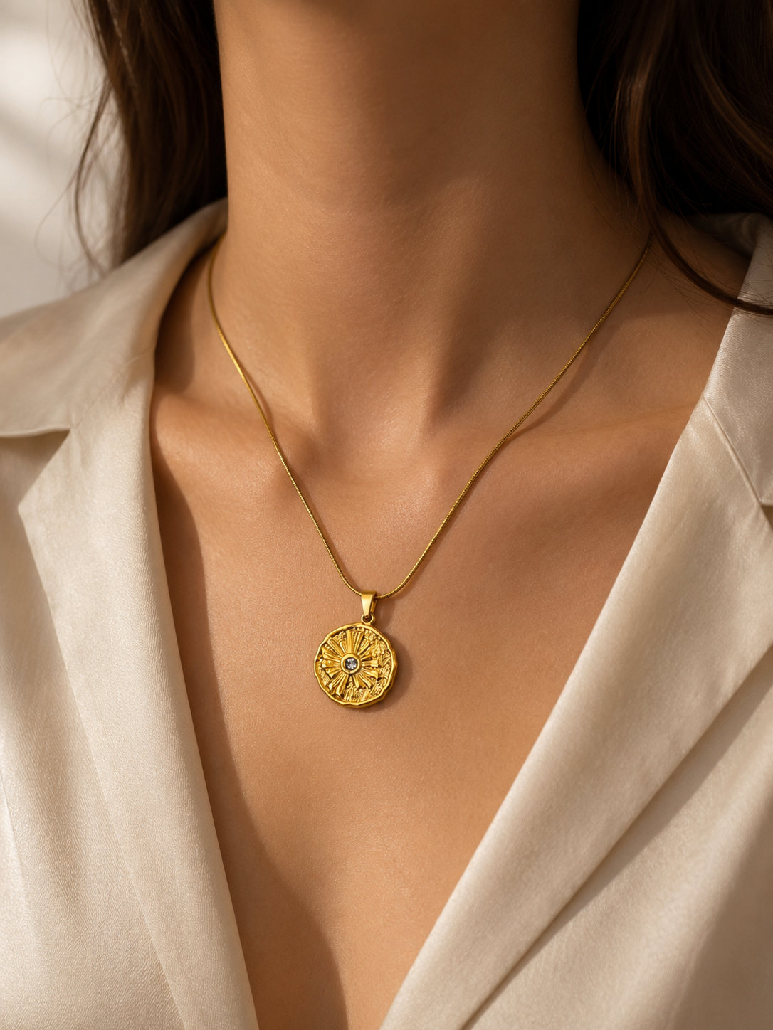 REVERSIBLE NECKLACE -KY154