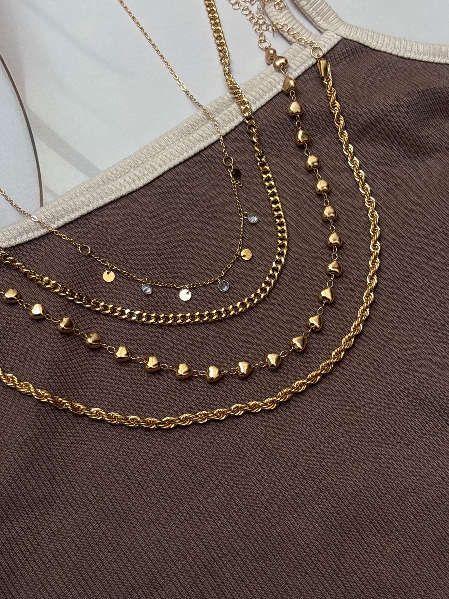 CHOKER CHAIN COMBO -YJ034