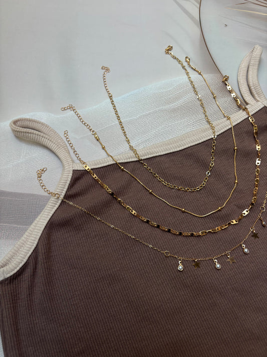 CHOKER CHAIN COMBO -YJ040