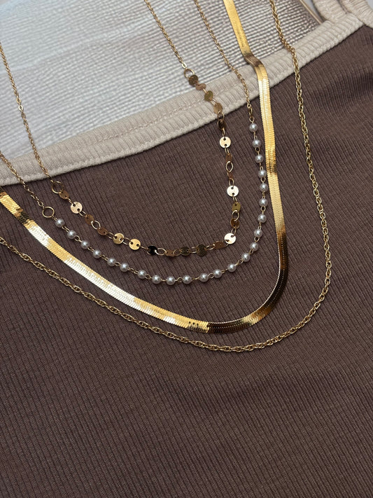 CHOKER CHAIN COMBO -YJ044