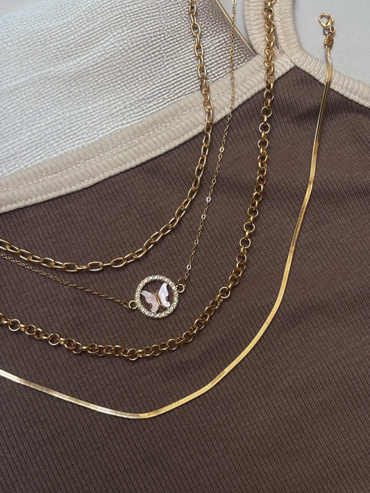 CHOKER CHAIN COMBO -YJ035
