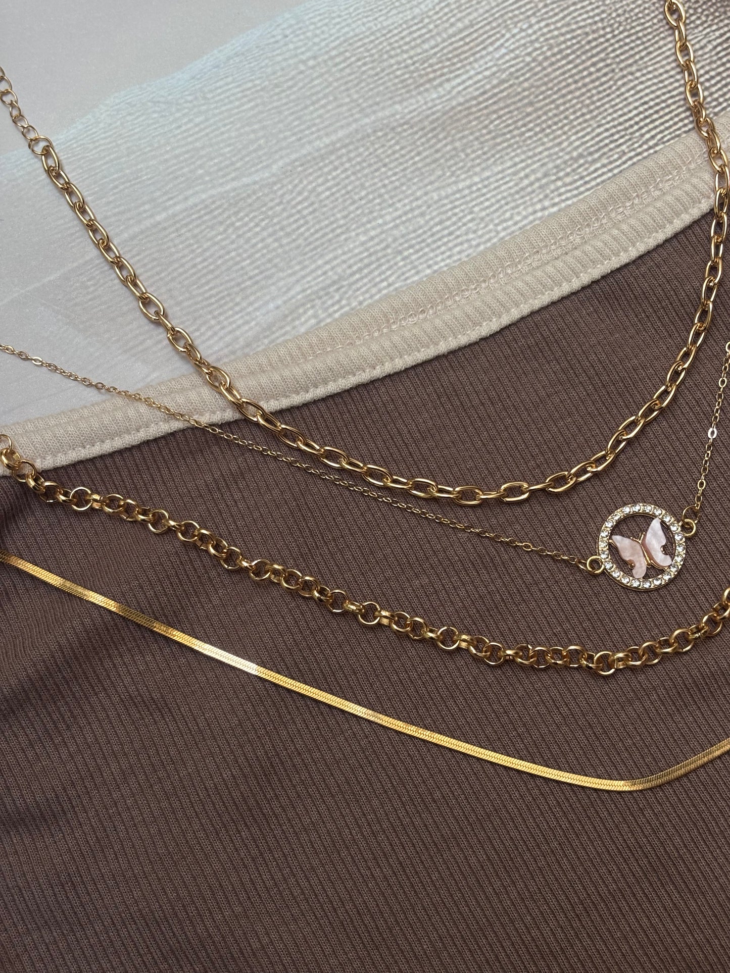 CHOKER CHAIN COMBO -YJ035