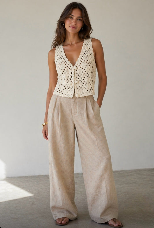 CROCHET CROP TOP