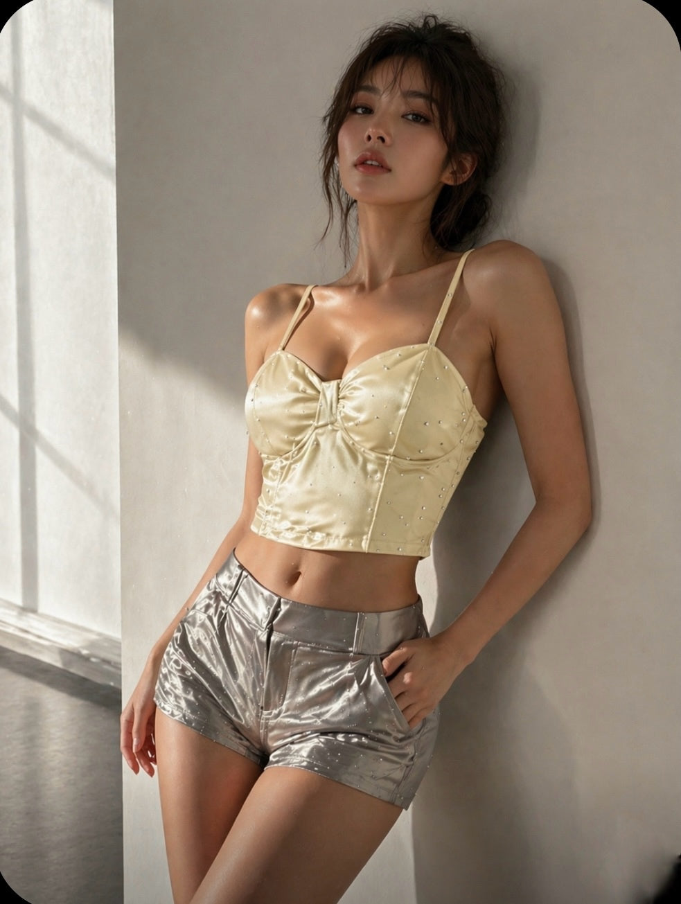 BLING SLIP TOP