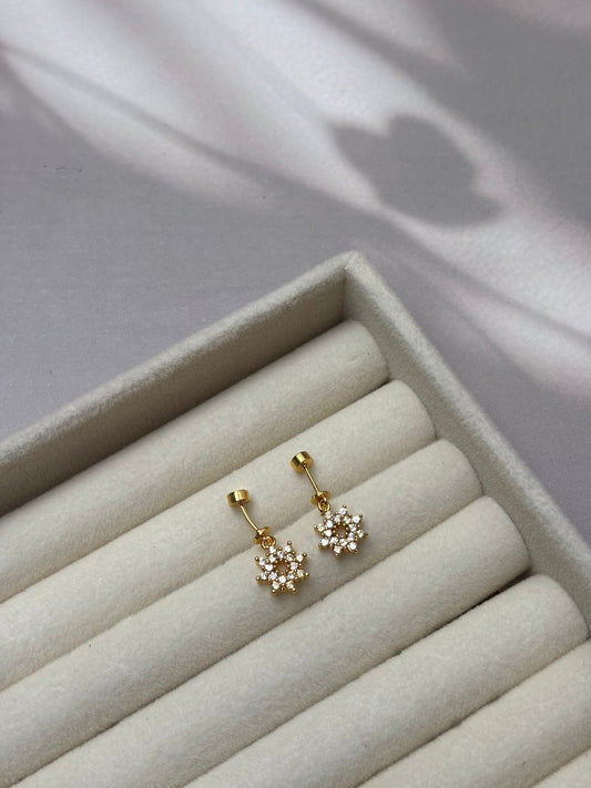 BALL STUD EARRING -YJ053